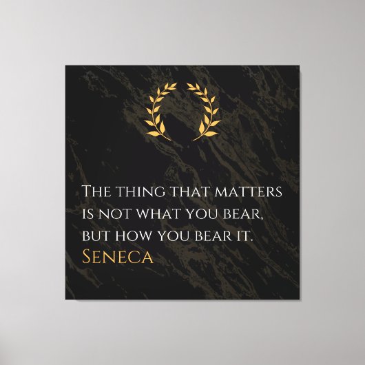 Toile Comment vous le supportez - Citation de philosophi (Recto)
