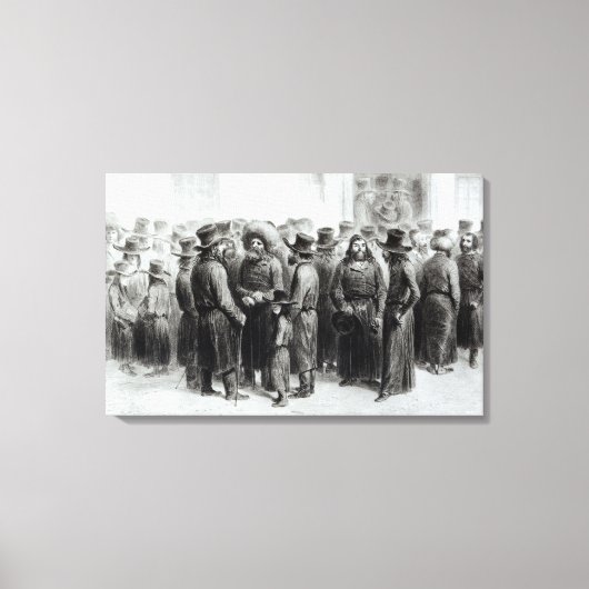 Toile Commerçants et marchands juifs (Recto)
