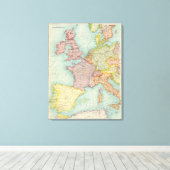 Toile Communications de l'Europe occidentale (Insitu (Plancher de Bois))