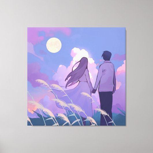 Toile Compagnie au Clair de Lune (Recto)