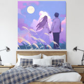 Toile Compagnie au Clair de Lune (Insitu(Chambre))
