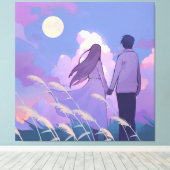 Toile Compagnie au Clair de Lune (Insitu (Plancher de Bois))