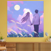 Toile Compagnie au Clair de Lune (Insitu(Salon))