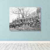 Toile Compagnie C, 3e infanterie américaine à Fort Meade (Insitu (Plancher de Bois))