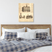 Toile Compagnie d'assurance-vie Continental (Insitu(Chambre))