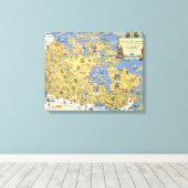 Toile Compagnie de baie d'Hudson (Insitu (Plancher de Bois))