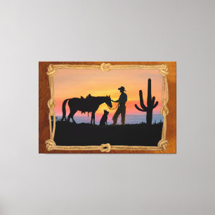 TOILE COMPAGNONS DE COWBOY
