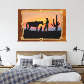 TOILE COMPAGNONS DE COWBOY (Insitu(Chambre))