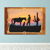 TOILE COMPAGNONS DE COWBOY (Insitu (Plancher de Bois))