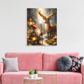Toile Compagnons de la Forêt Enchantée Fantastique (Insitu(Salon))