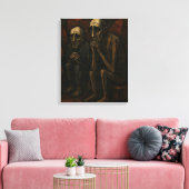 Toile Compagnons silencieux" | Cubiste & Expressionniste (Insitu(Salon))