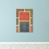 Toile Compartiments et bordures en bois, de "l'art arabe (Insitu (Plancher de Bois))