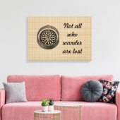 Toile Compas de Vintage (Insitu(Salon))