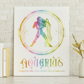 Toile Compatibilité Aquarius Conçu
