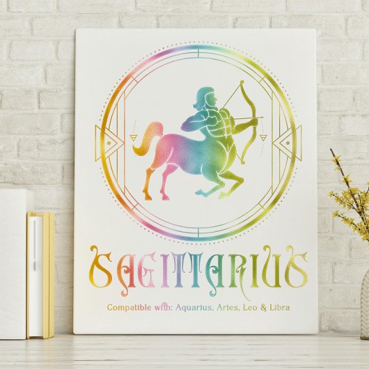 Toile Compatibilité Sagittaire Conçu