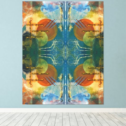 Toile Complexité 10 (Insitu (Plancher de Bois))