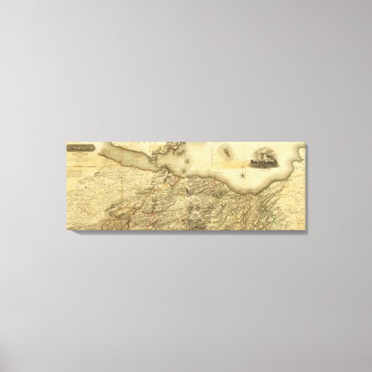 Toile Composé du comté d'Édimbourg (Recto)