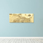 Toile Composé du comté d'Édimbourg (Insitu (Plancher de Bois))