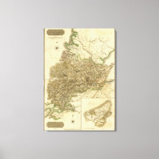 Toile Composite Ross, Cromarty Shires (Recto)