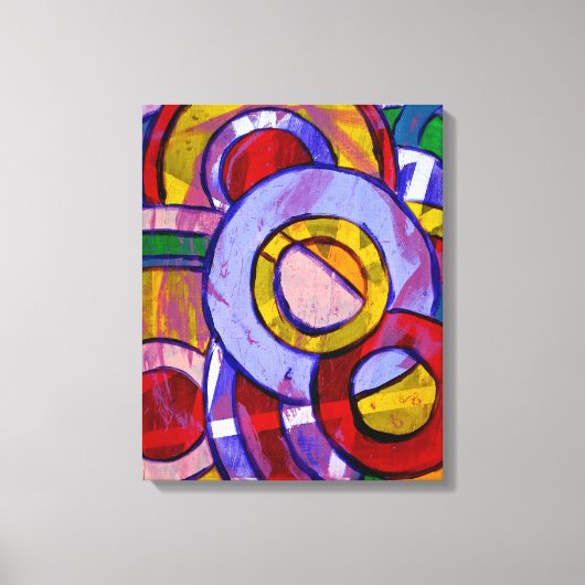 Toile Composition #19 par Michael Moffa (Recto)