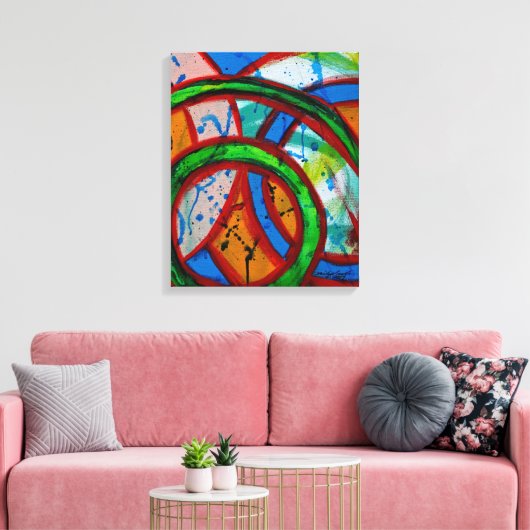 Toile Composition #20B par Michael Moffa (Insitu(Salon))