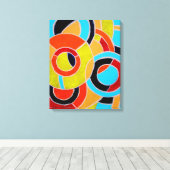 Toile Composition #22 par Michael Moffa (Insitu (Plancher de Bois))