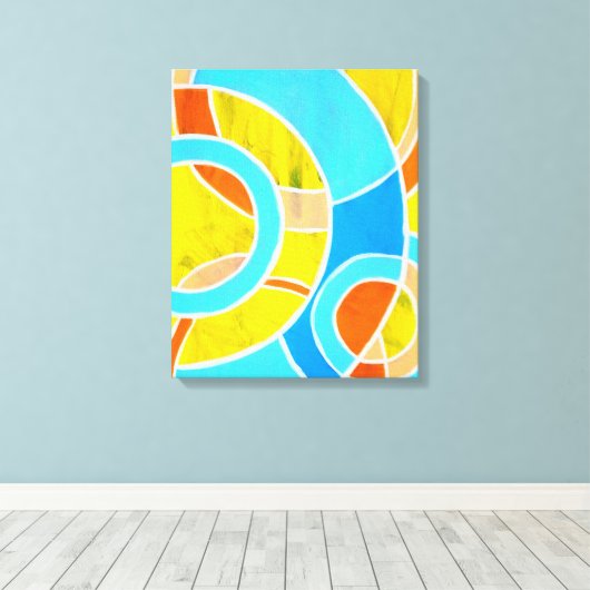 Toile Composition #23 par Michael Moffa (Insitu (Plancher de Bois))