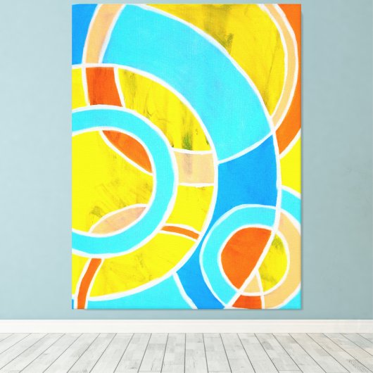 Toile Composition #23 par Michael Moffa (Insitu (Plancher de Bois))