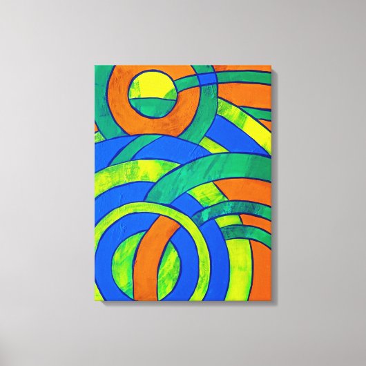 Toile Composition #30 par Michael Moffa (Recto)