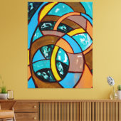 Toile Composition #8 par Michael Moffa (Insitu(Salon))