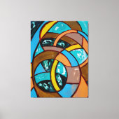 Toile Composition #8 par Michael Moffa (Recto)