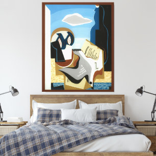 Toile Composition à l'oiseau