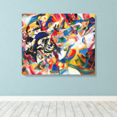 Toile Composition abstraite VII de Kandinsky (Insitu (Plancher de Bois))