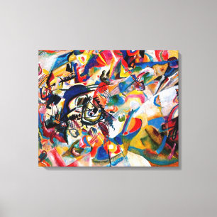 Toile Composition abstraite VII de Kandinsky