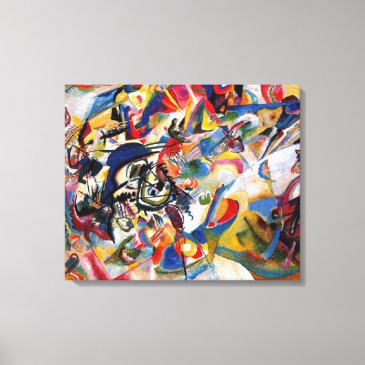 Toile Composition abstraite VII de Kandinsky (Recto)