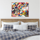 Toile Composition abstraite VII de Kandinsky (Insitu(Chambre))