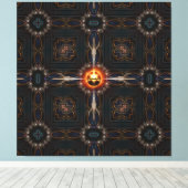 Toile Composition de l'art fractal impérial Astral (Insitu (Plancher de Bois))