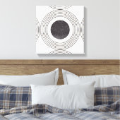 Toile Composition des cercles Abstraits (Insitu(Chambre))