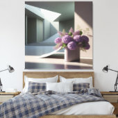 Toile Composition d'escalier floral (Insitu(Chambre))