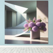 Toile Composition d'escalier floral (Insitu (Plancher de Bois))