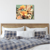 Toile Composition florale d'anthurium et de fleurs tropi (Insitu(Chambre))