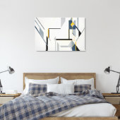 Toile Composition Géométrique Abstraite Moderne (Insitu(Chambre))