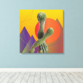 Toile Composition I OEuvre murale (Insitu (Plancher de Bois))