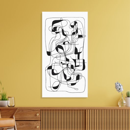 Toile Composition Linéaire 2 (Insitu(Salon))