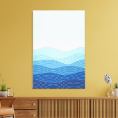 Toile Composition minimaliste Abstraite (Insitu(Salon))