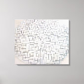 Toile Composition n° 10, Jetée et océan | Mondrian | (Recto)