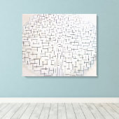 Toile Composition n° 10, Jetée et océan | Mondrian | (Insitu (Plancher de Bois))