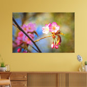 Toile Composition Naturelle De Fleurs De Sakura Au Print (Insitu(Salon))
