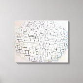 Toile Composition no 10, Quai et océan | Mondrian | (Recto)