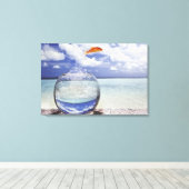 Toile Composition numérique (Insitu (Plancher de Bois))